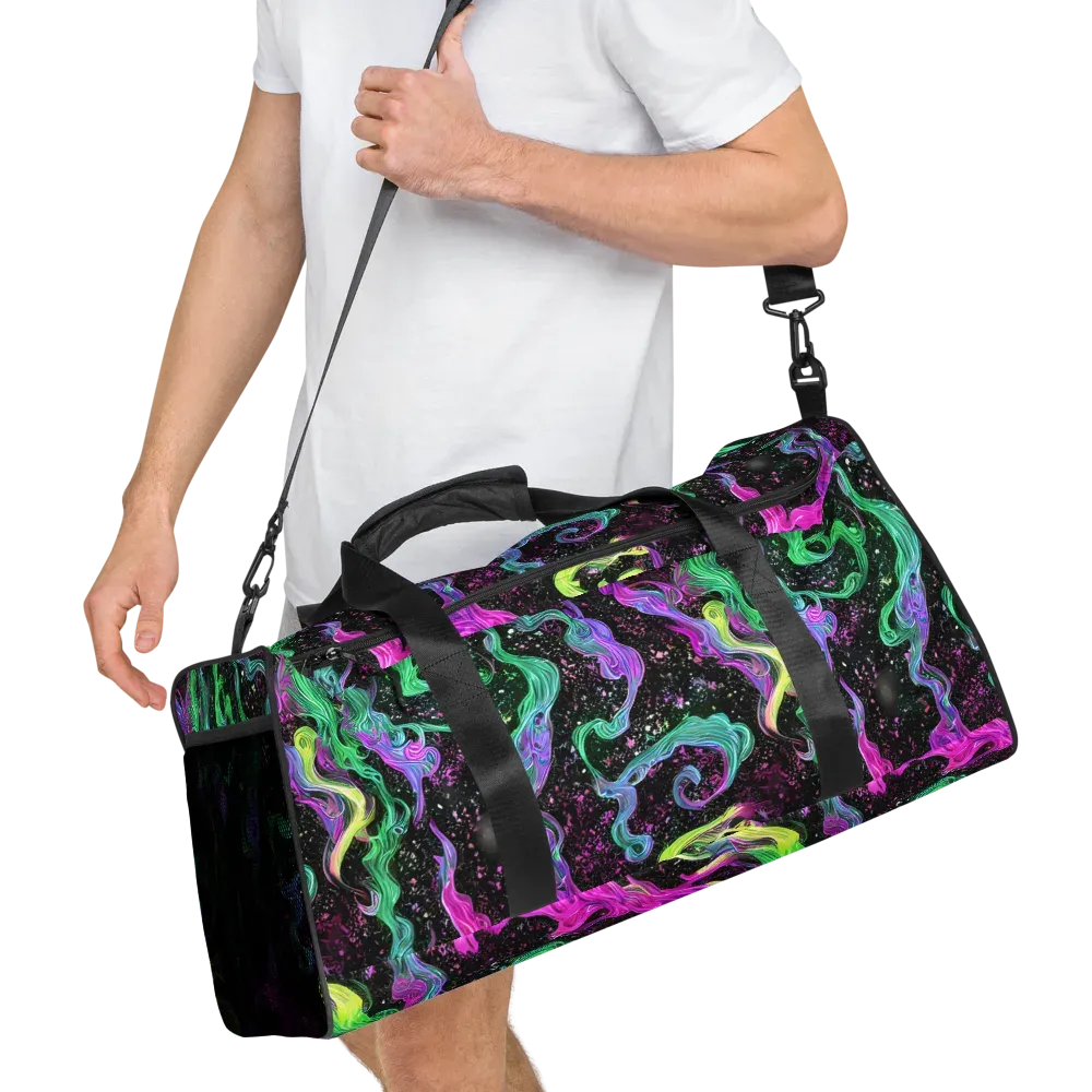 Fluid Afterglow on Duffle Bag — Right Front