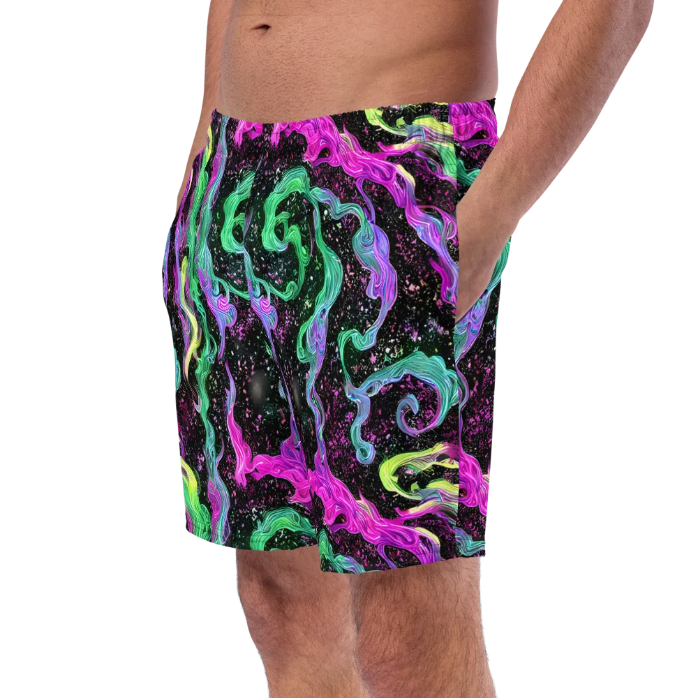Fluid Afterglow on Swim Trunks — Left Front
