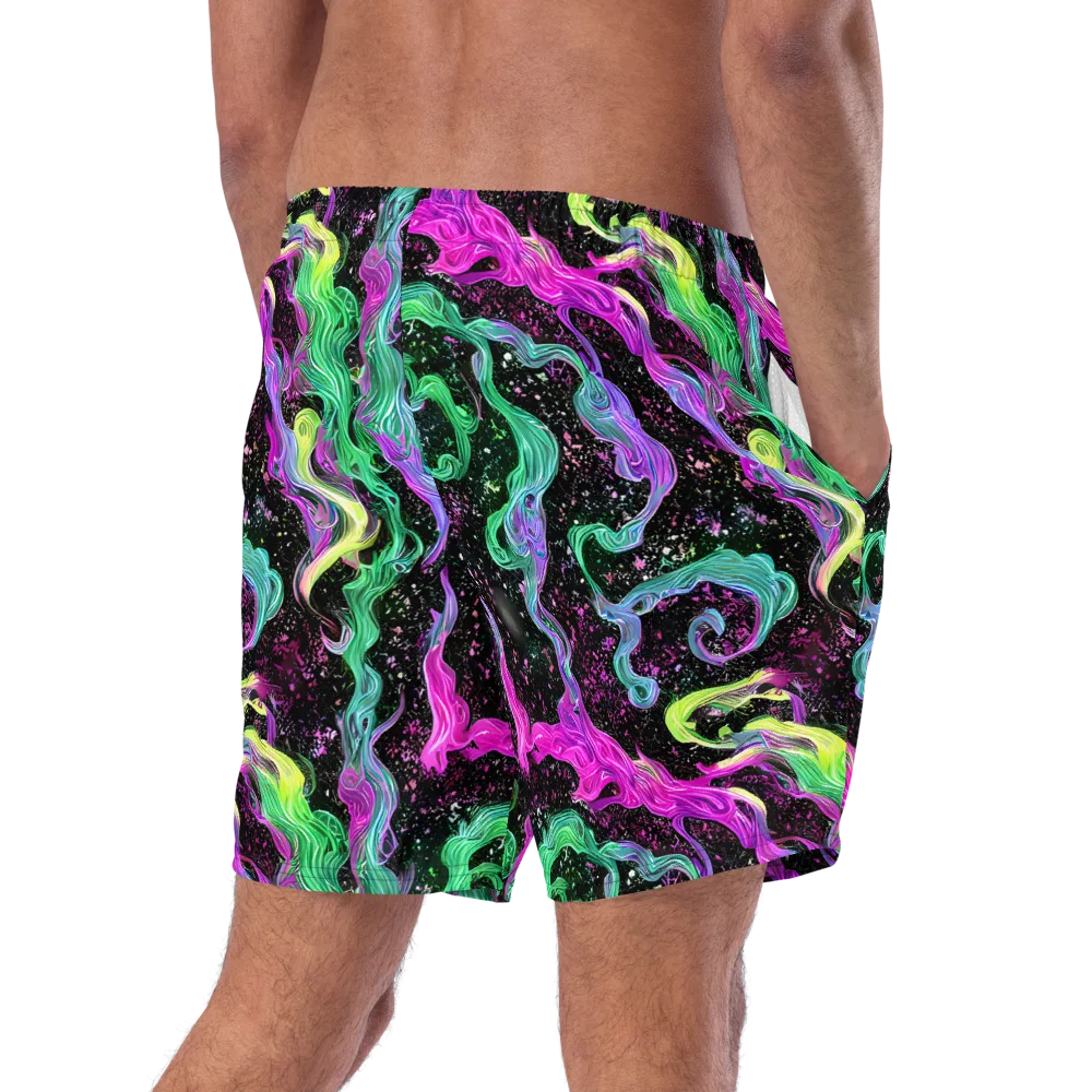Fluid Afterglow on Swim Trunks — Right Back