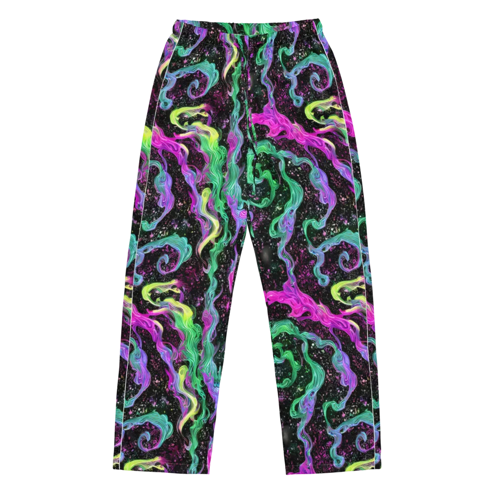 Fluid Afterglow on Women's Pajama Pants — Front