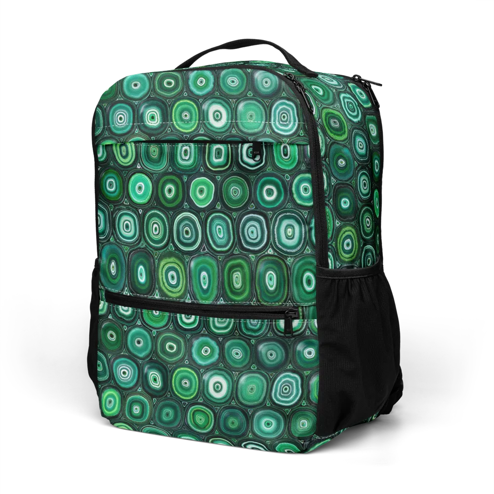 Verdant Orbit on Utility Backpack — Left Front