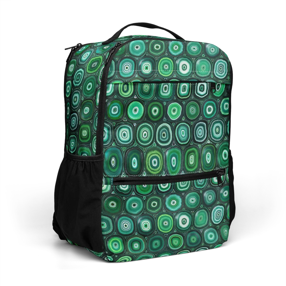 Verdant Orbit on Utility Backpack — Right Front