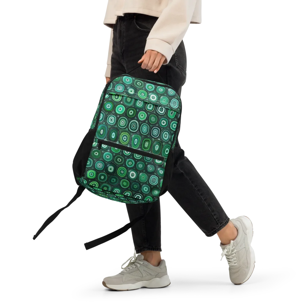 Verdant Orbit on Utility Backpack — Front