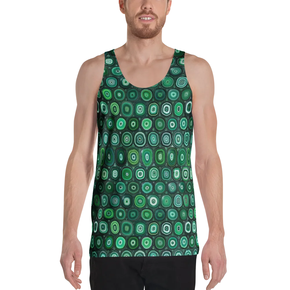Verdant Orbit on Men's Tank Top — Front