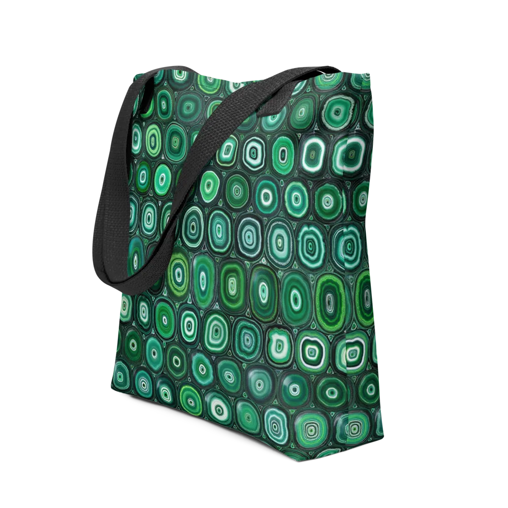 Verdant Orbit on Tote Bag — Front