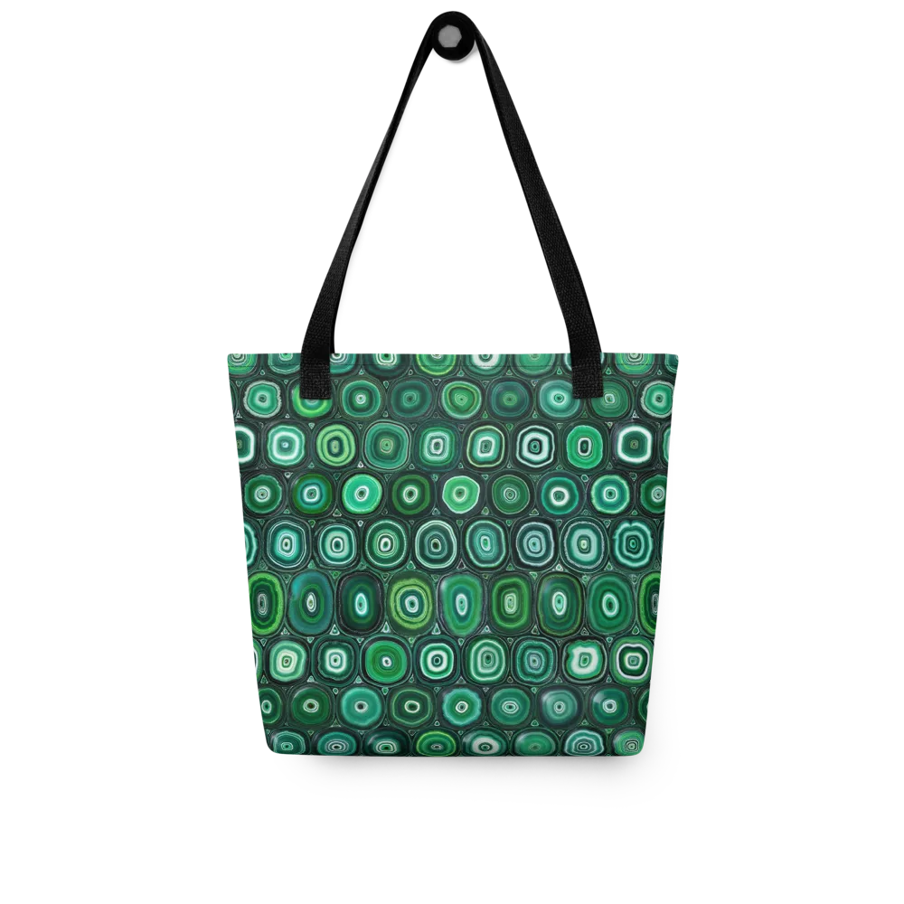 Verdant Orbit on Tote Bag — Front