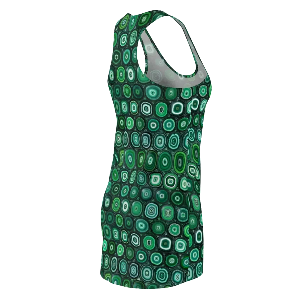 Verdant Orbit on Racerback Dress — Back Side