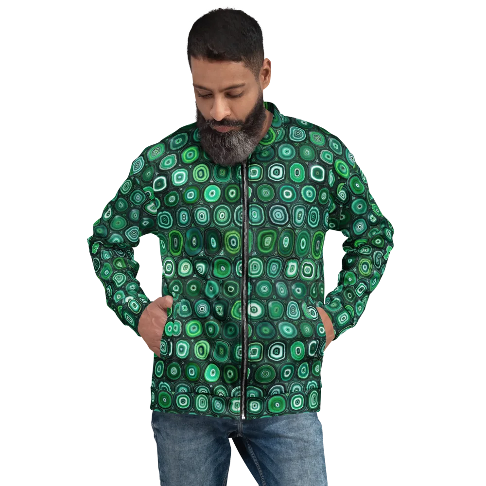 Verdant Orbit on Bomber Jacket — Front