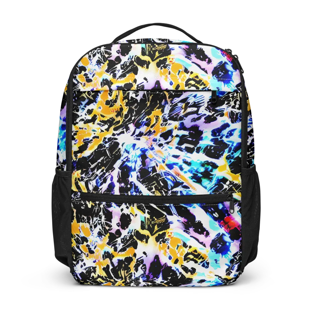 Chrome Fire on Utility Backpack — Front