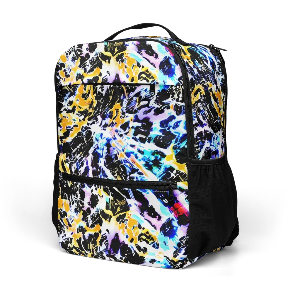 Chrome Fire on Utility Backpack — Left Front