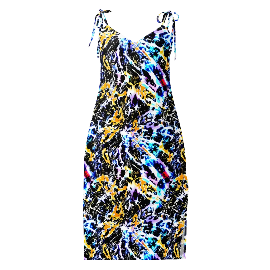 Chrome Fire on Slip Dress — Front