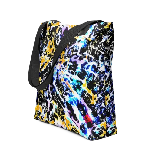 Chrome Fire on a Tote Bag