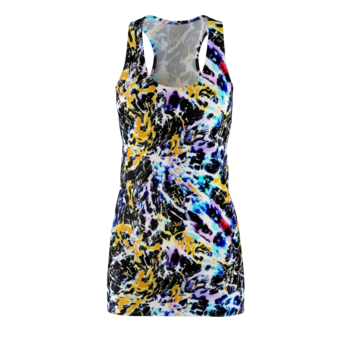 Chrome Fire on Racerback Dress — Front