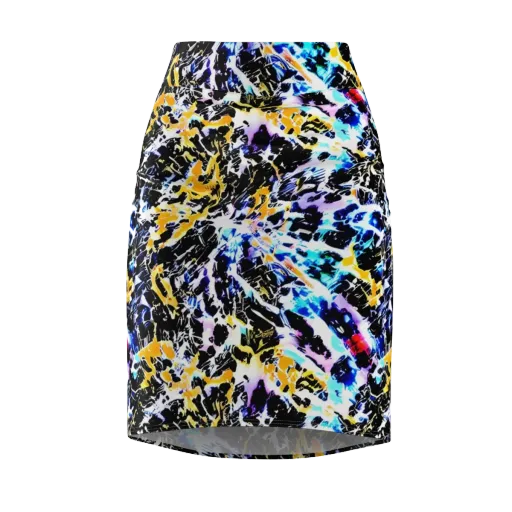 Chrome Fire on a Pencil Skirt