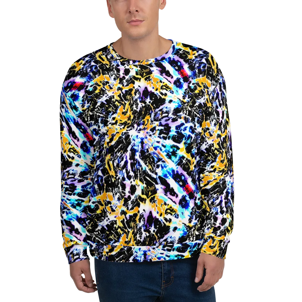 Chrome Fire on Sweatshirt — Front