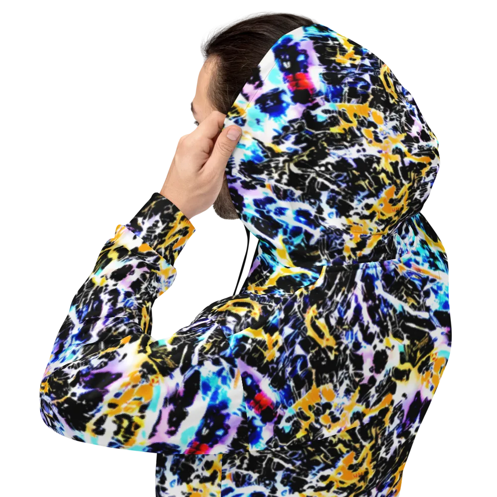 Chrome Fire on Hoodie — Back