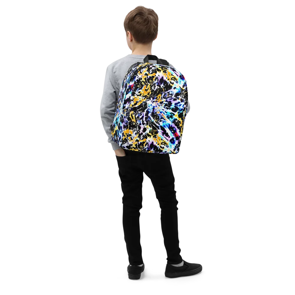 Chrome Fire on Minimalist Backpack — Right Front