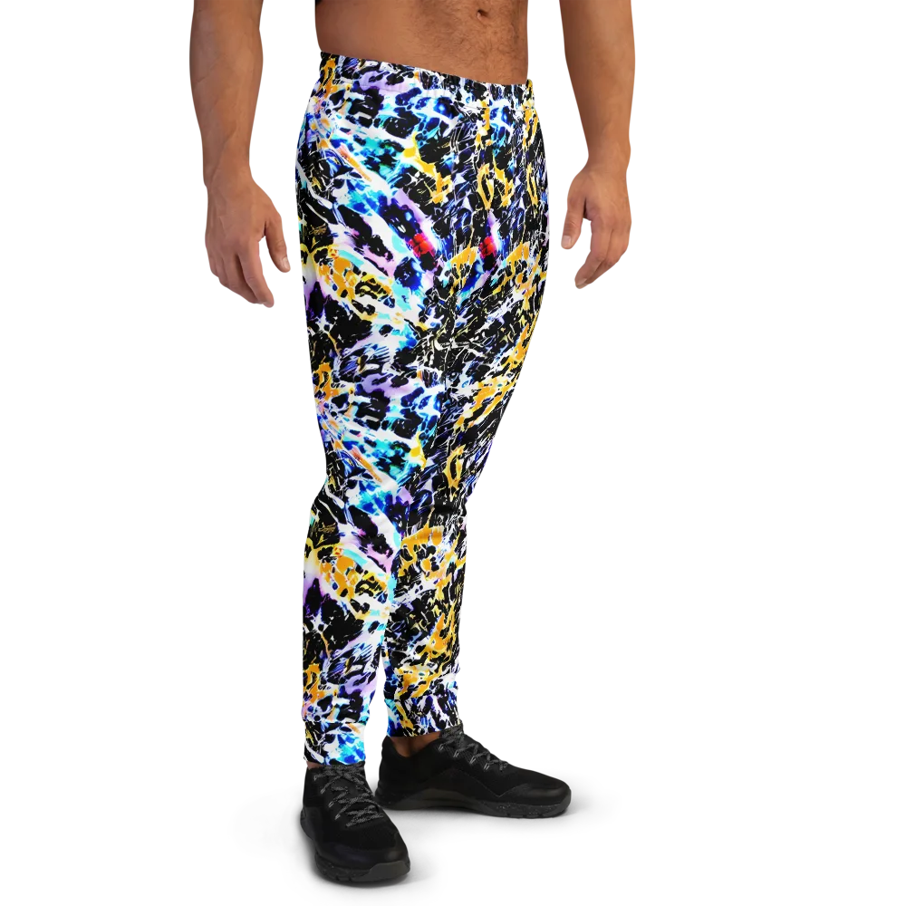 Chrome Fire on Men's Joggers — Right