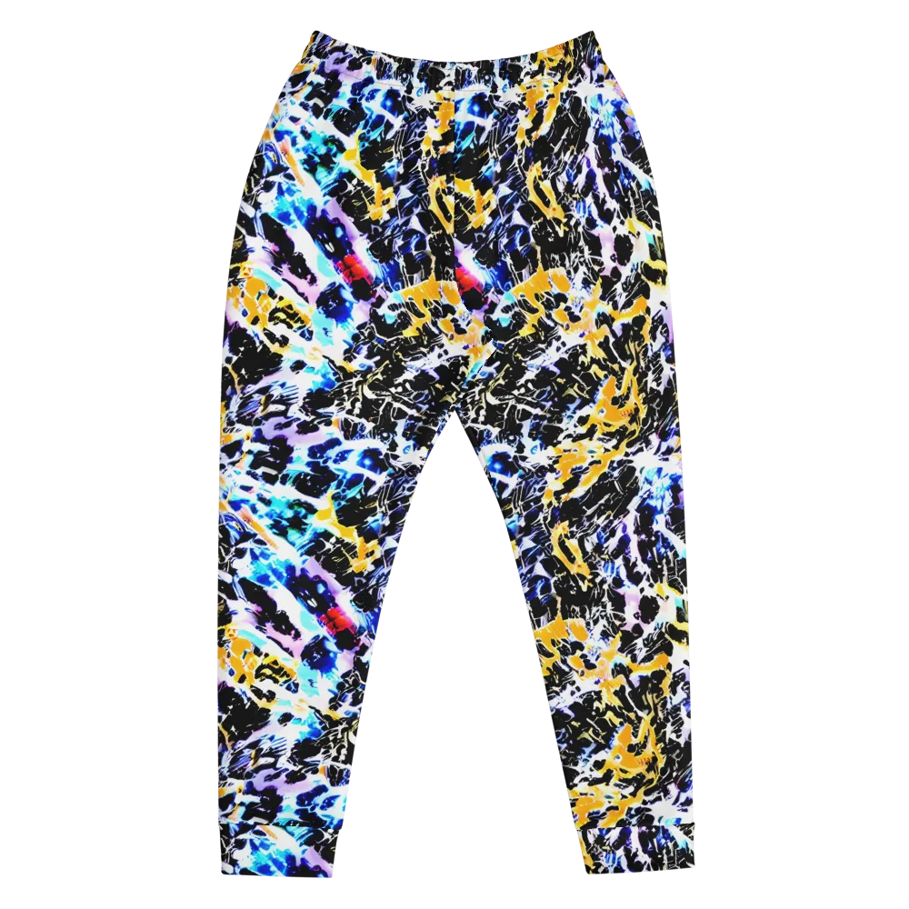 Chrome Fire on Men's Joggers — Front