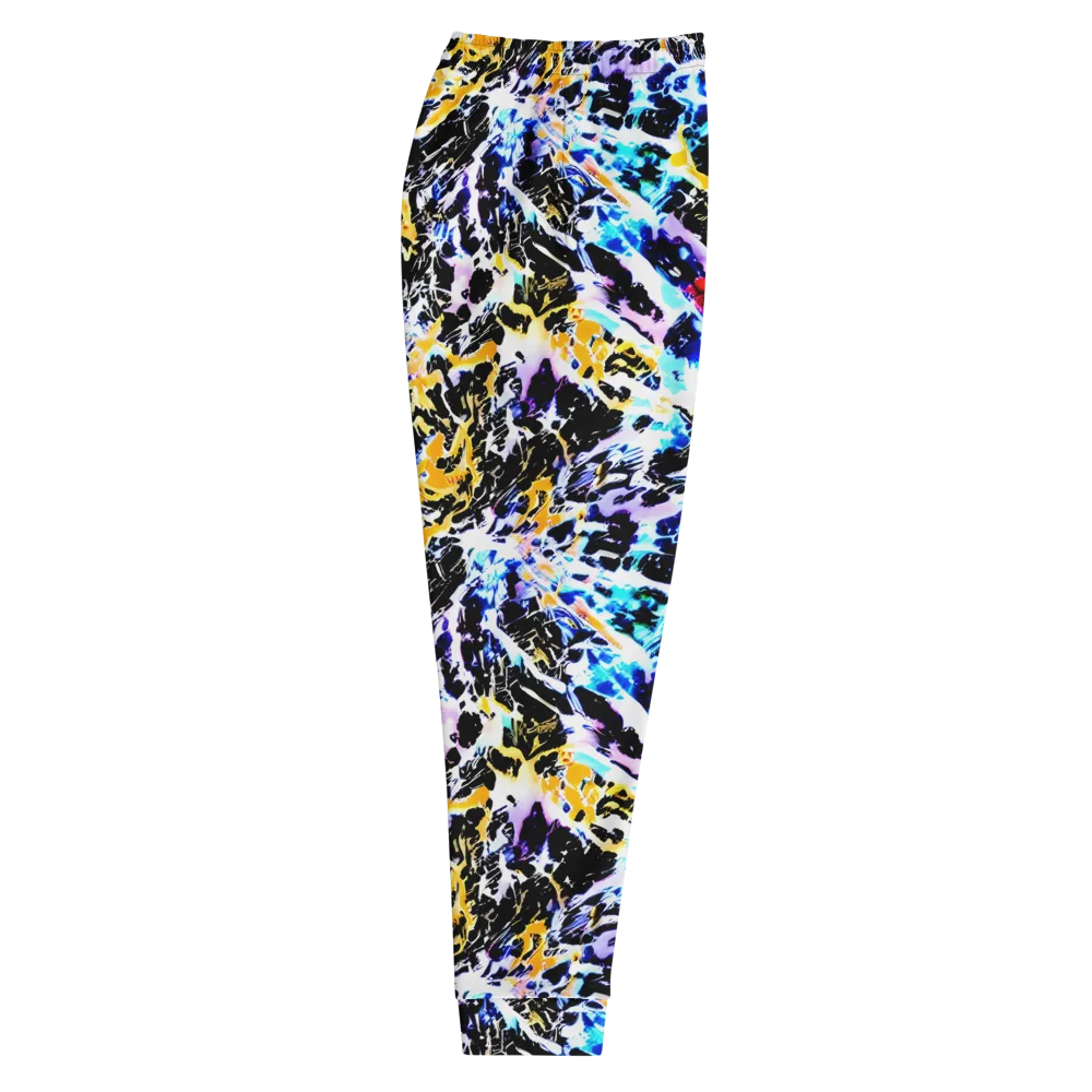 Chrome Fire on Men's Joggers — Right