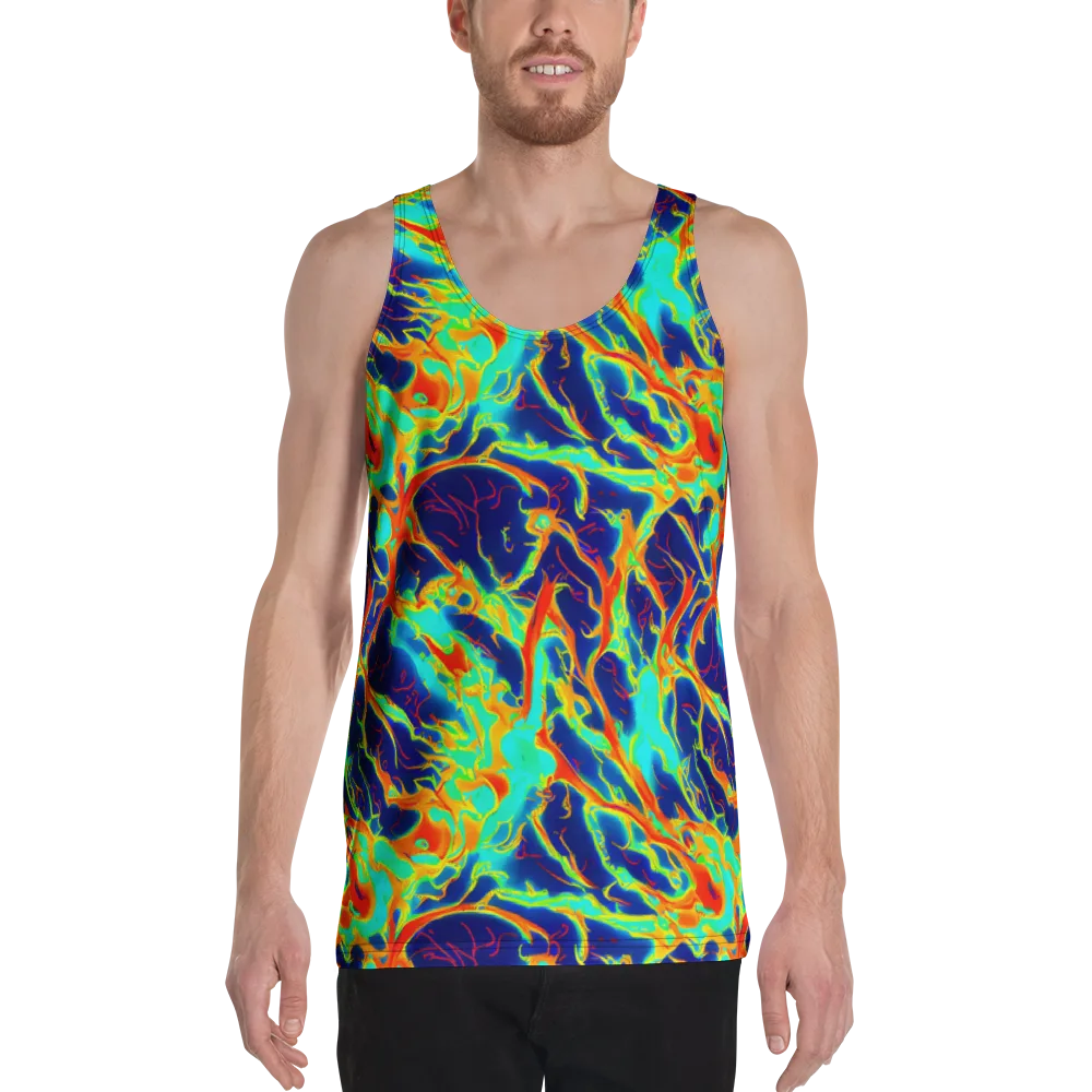 Prismatic Heat on Men's Tank Top — Front