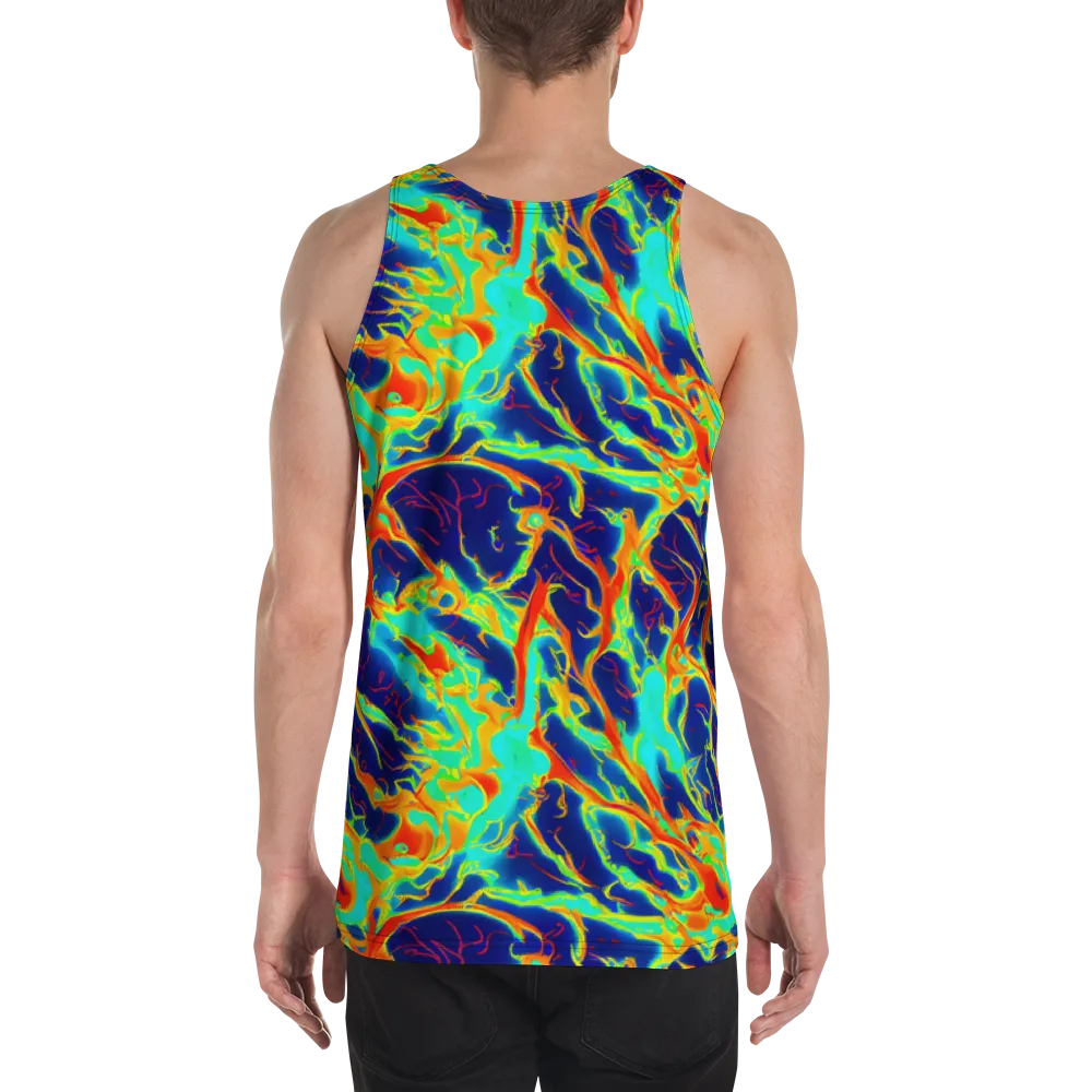 Prismatic Heat on Men's Tank Top — Back