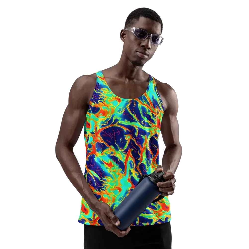 Prismatic Heat on Men's Tank Top — Front