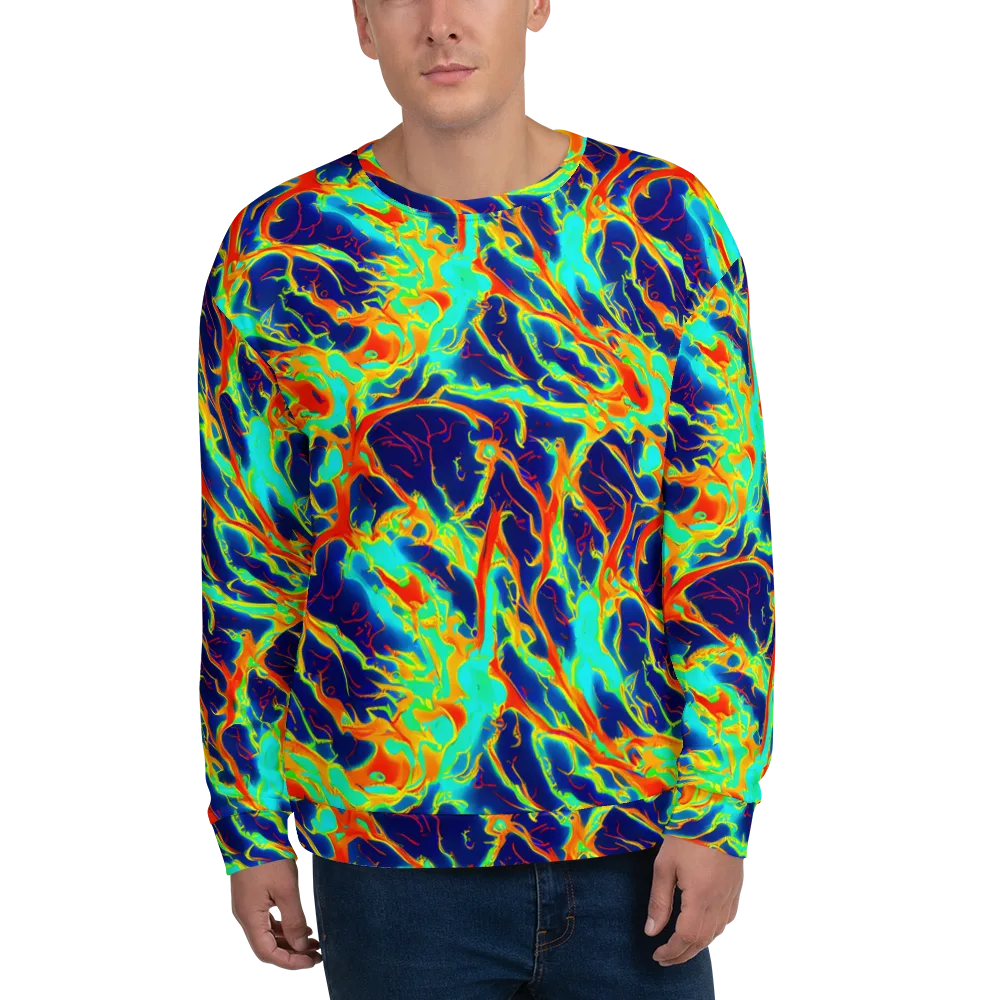 Prismatic Heat on Sweatshirt — Front