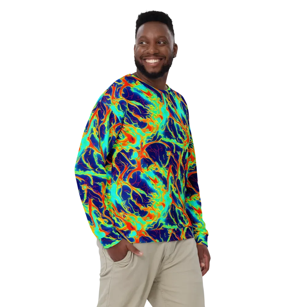 Prismatic Heat on Sweatshirt — Front