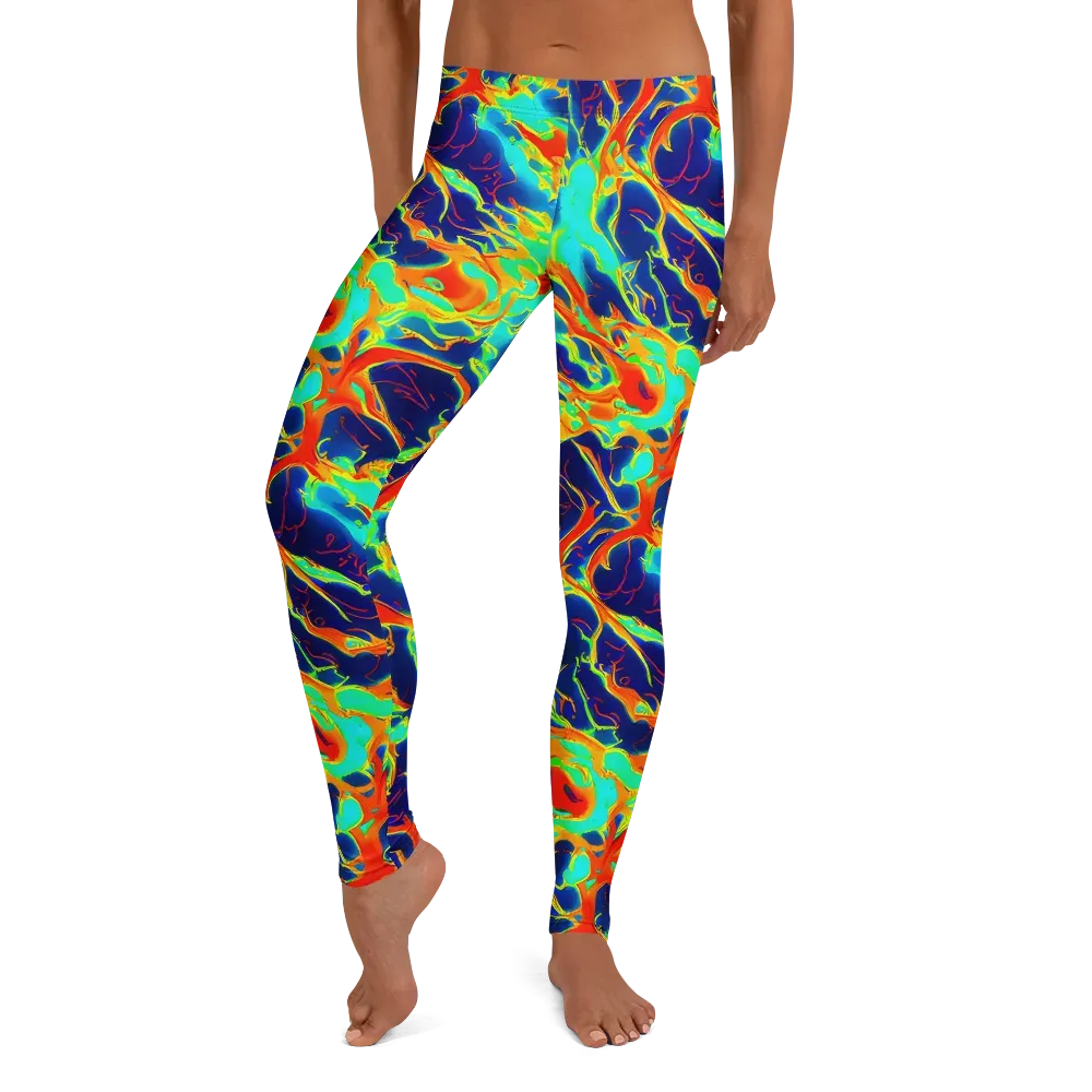 Prismatic Heat on Leggings — Front