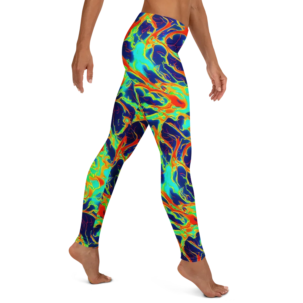 Prismatic Heat on Leggings — Right