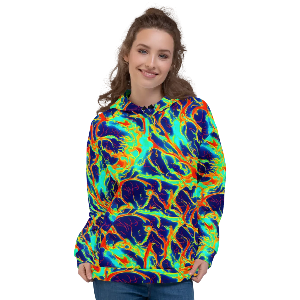 Prismatic Heat on Hoodie — Front