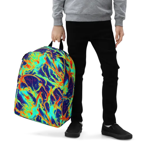 Prismatic Heat on a Minimalist Backpack