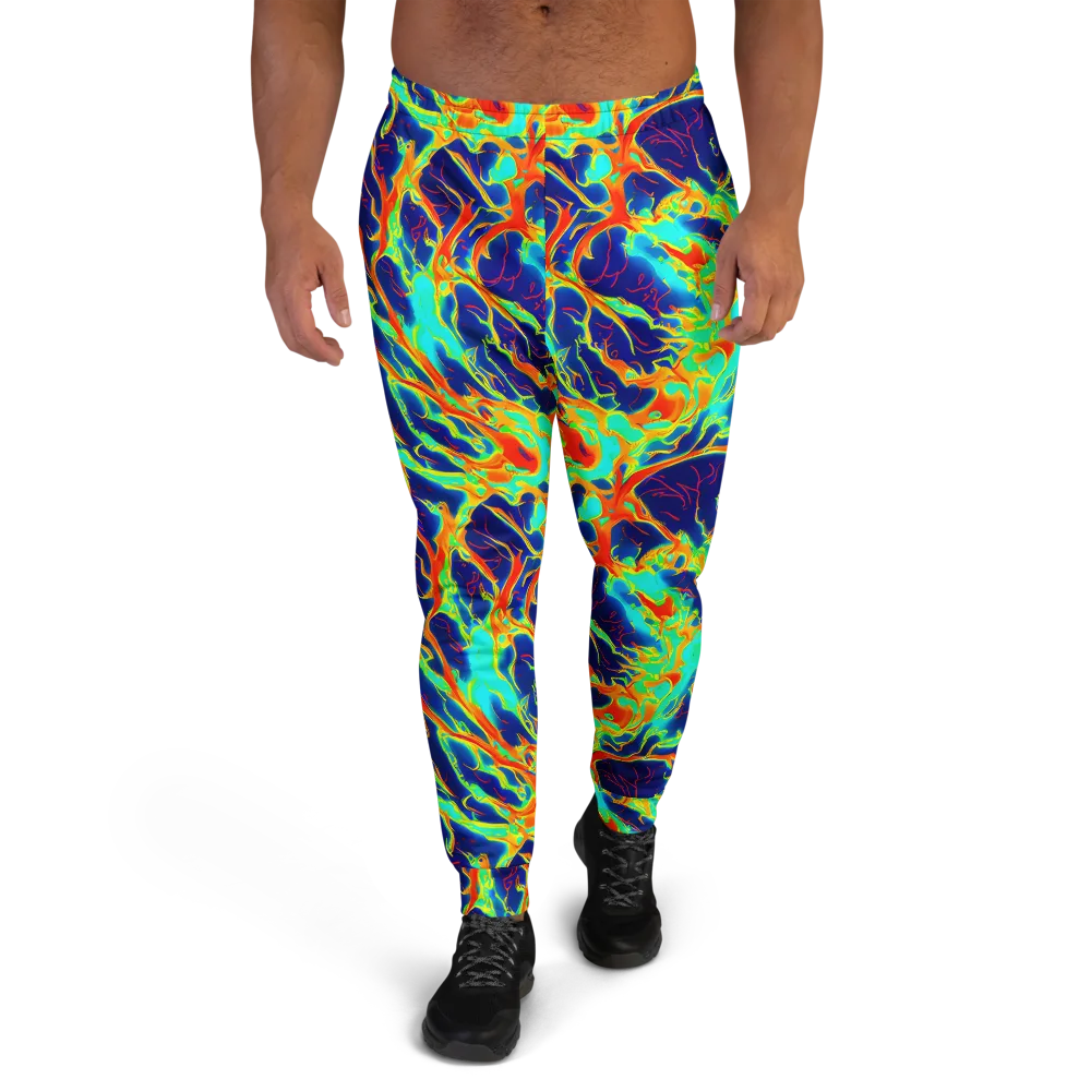 Prismatic Heat on Men's Joggers — Front