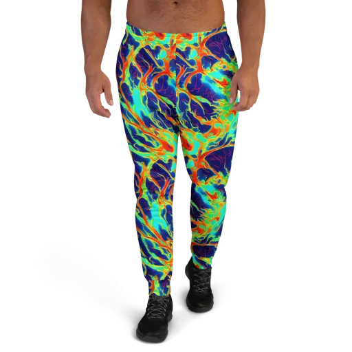 Prismatic Heat on a Men's Joggers