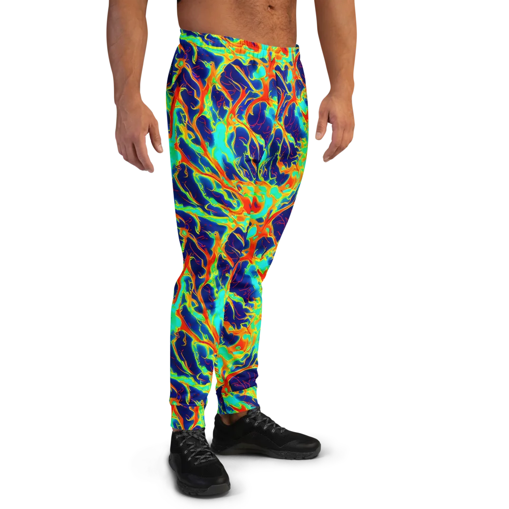 Prismatic Heat on Men's Joggers — Right