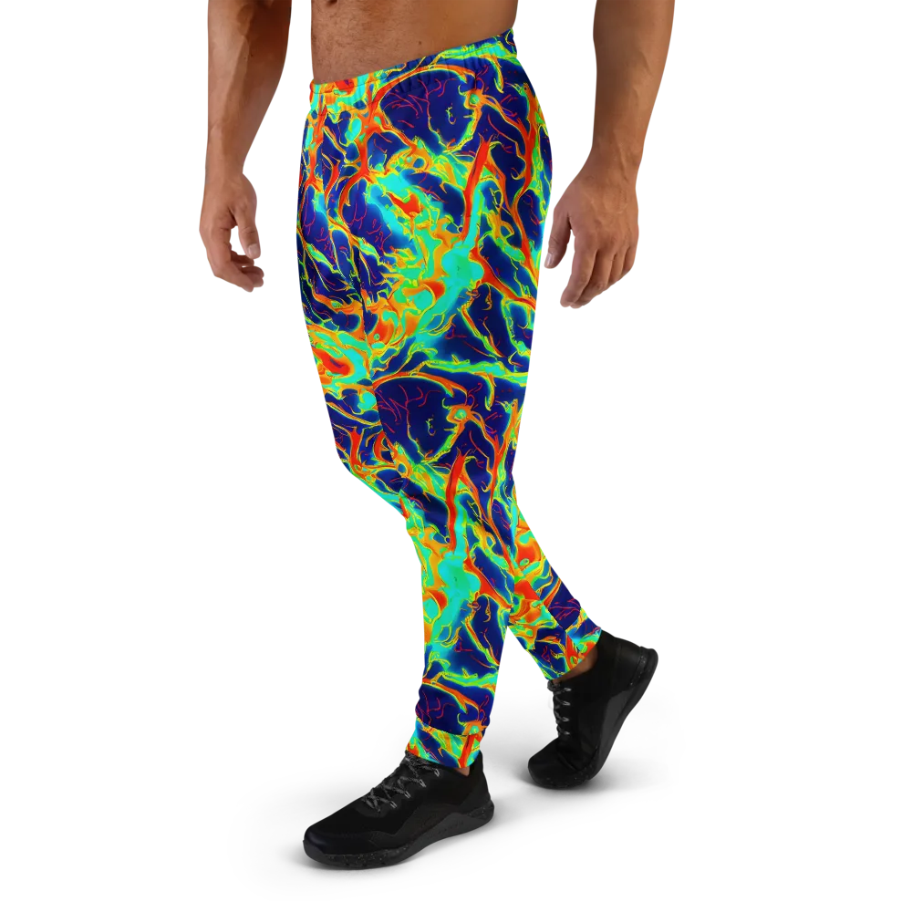Prismatic Heat on Men's Joggers — Left