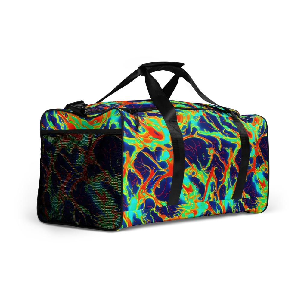 Prismatic Heat on Duffle Bag — Right Front