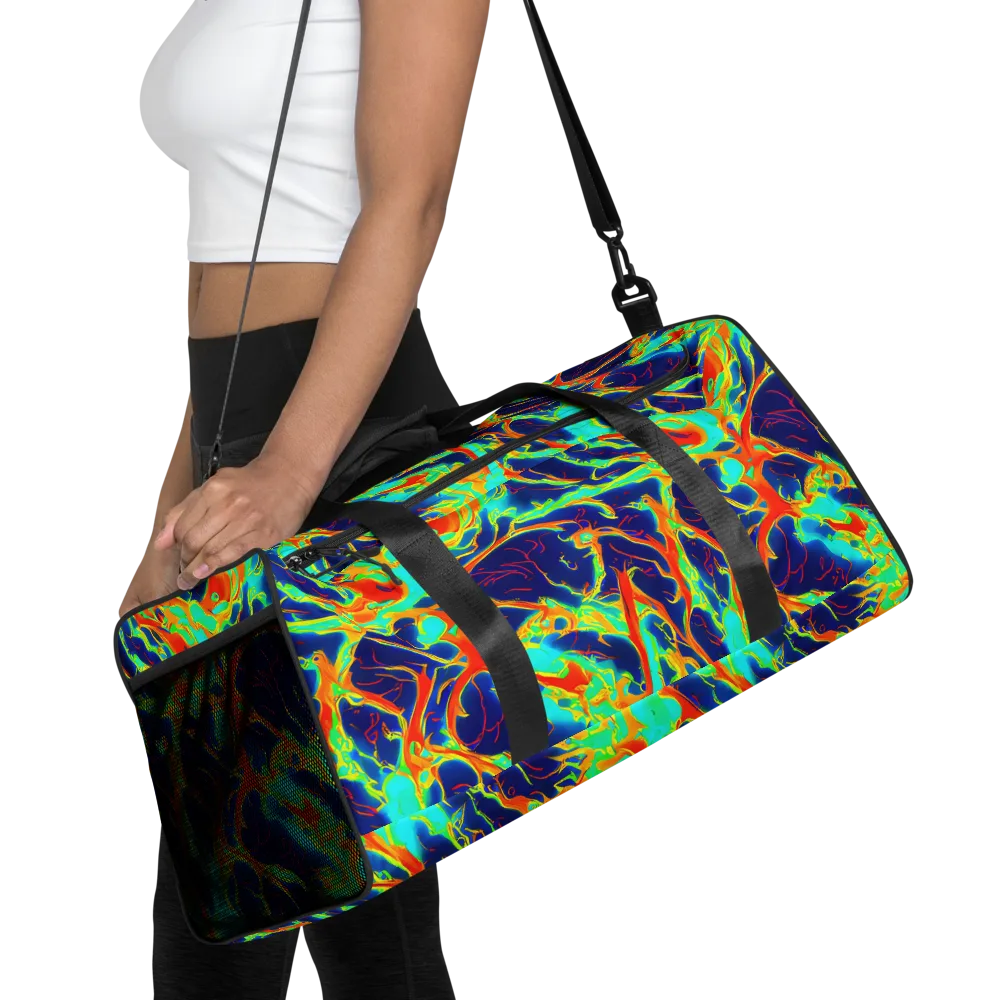 Prismatic Heat on Duffle Bag — Front
