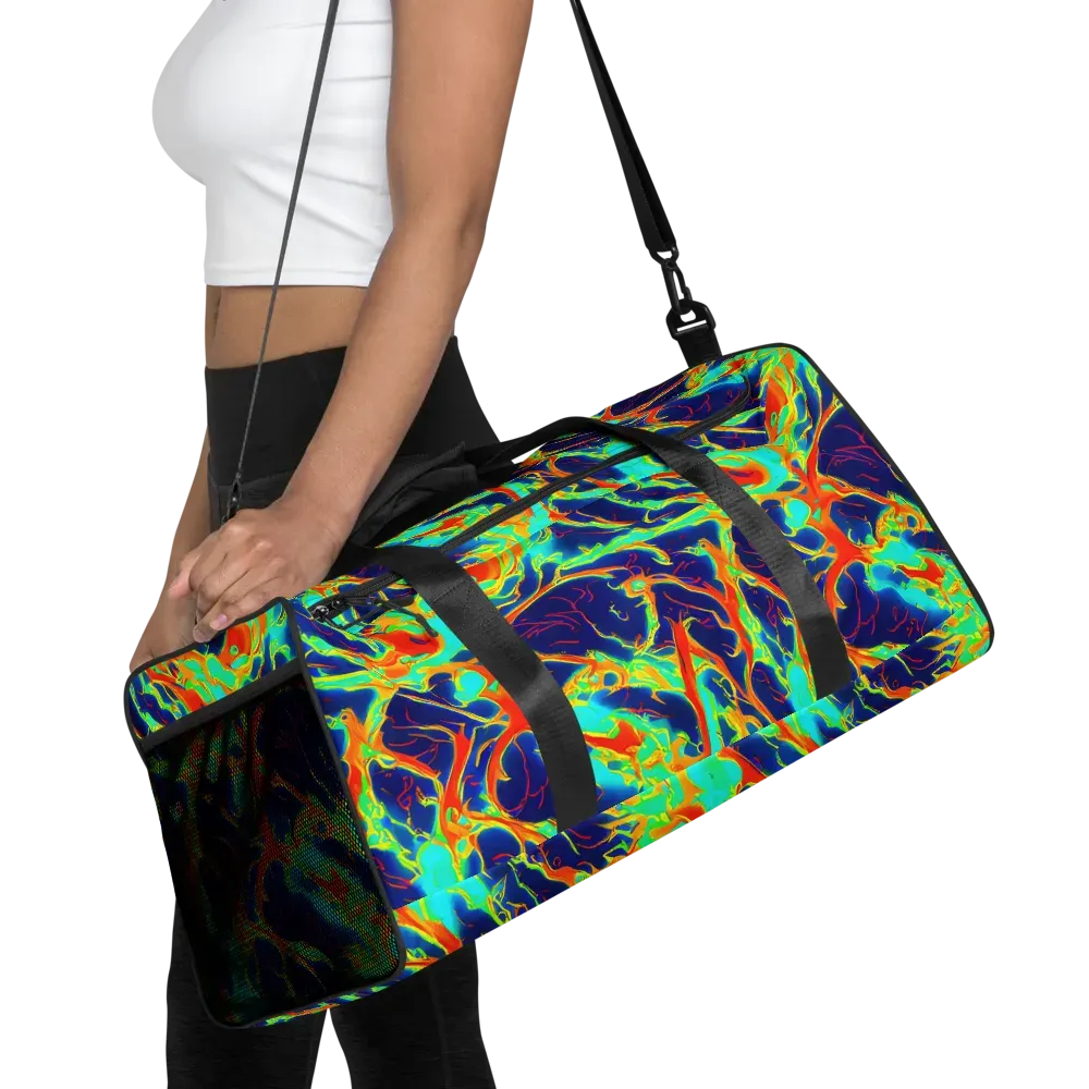 Prismatic Heat on Duffle Bag — Front