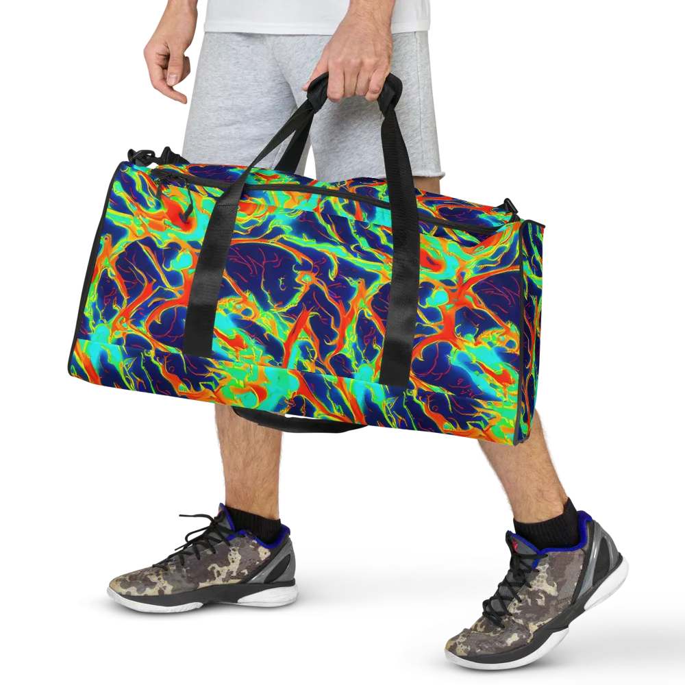 Prismatic Heat on Duffle Bag — Front