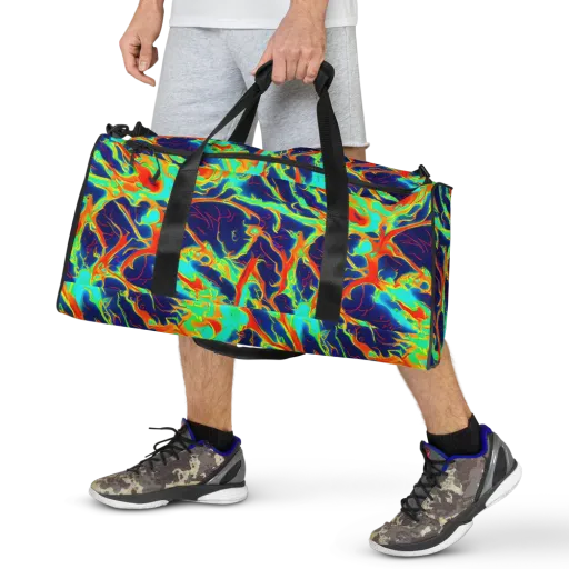 Prismatic Heat on a Duffle Bag