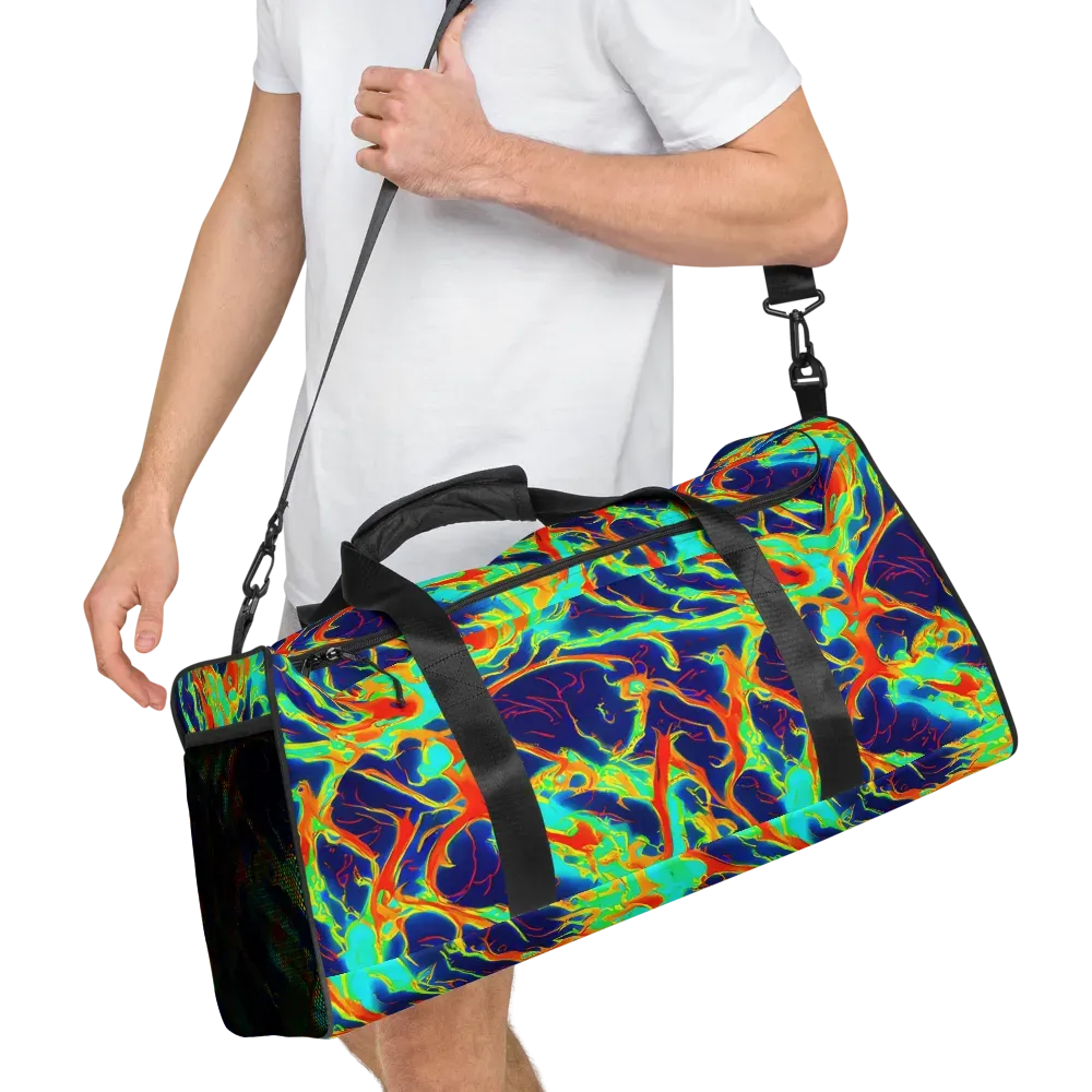 Prismatic Heat on Duffle Bag — Right Front