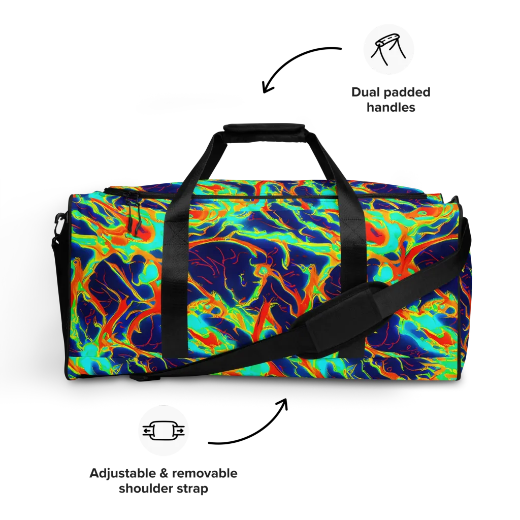 Prismatic Heat on Duffle Bag — Front