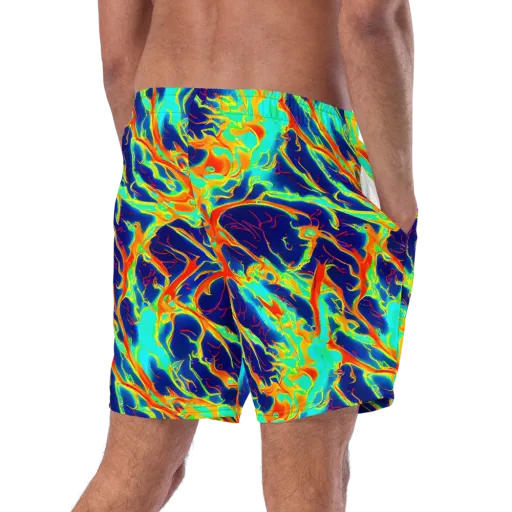 Prismatic Heat on a Swim Trunks