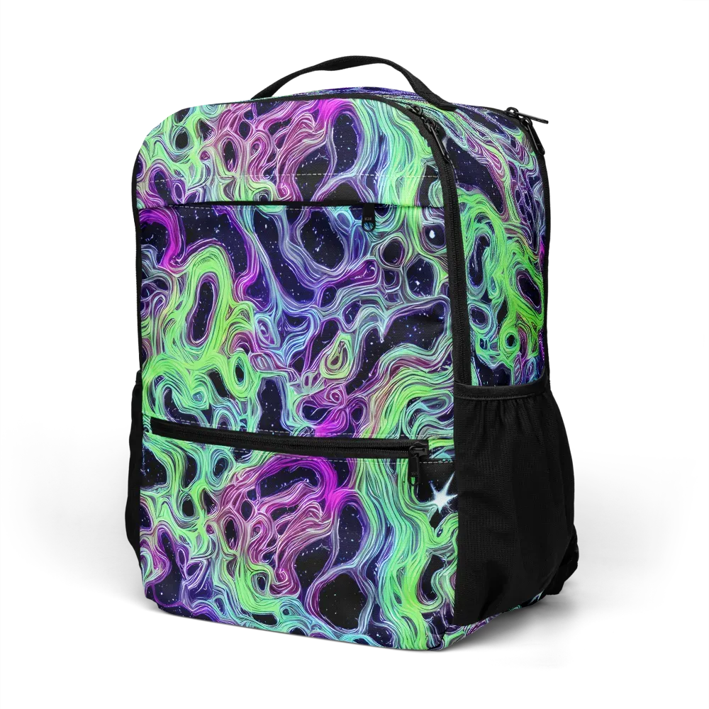 Celestial Molten on Utility Backpack — Left Front