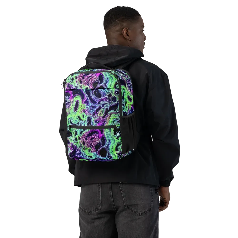Celestial Molten on Utility Backpack — Back
