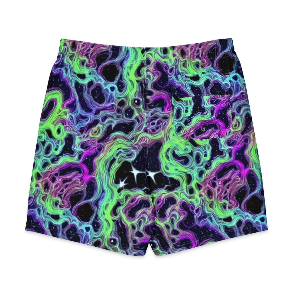Celestial Molten on Men's Board Shorts — Back