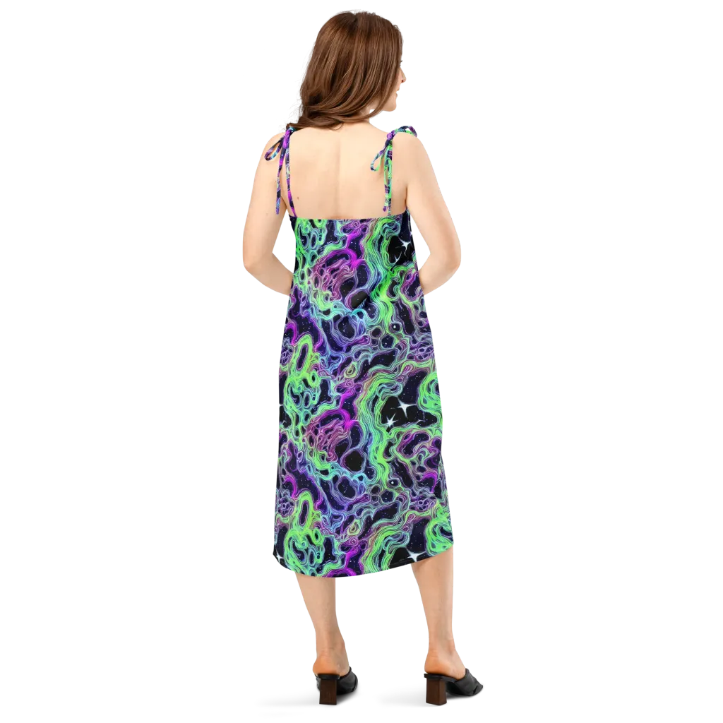 Celestial Molten on Slip Dress — Back