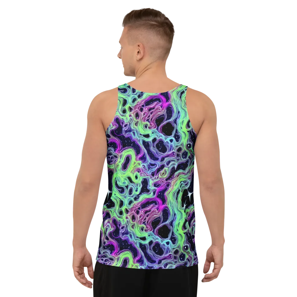Celestial Molten on Men's Tank Top — Back